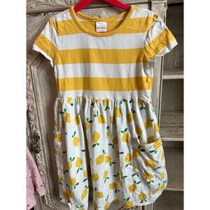 Hanna Andersson Lemon Dress 6-7